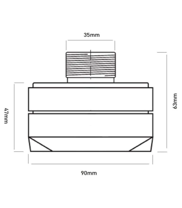 SVT3401-B MOTOR SEVEN ATORNILLABLE 1.35" 40W 8ohm