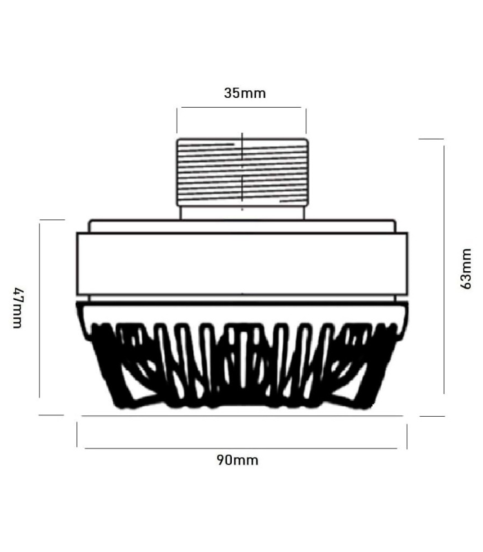 SVT135R DRIVER DE COMPRESIÓN TWEETER MOTOR DE AGUDOS 1,35"