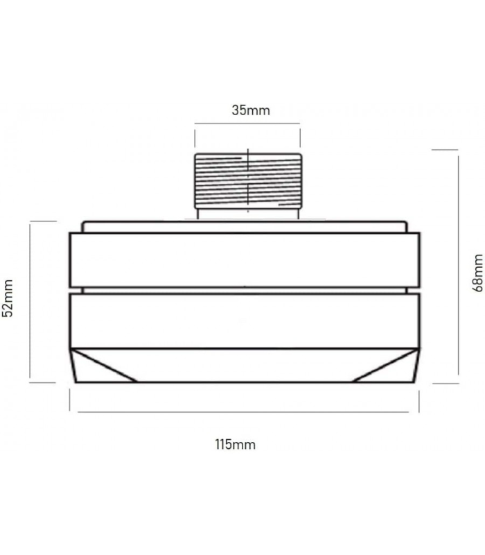 SVT-4401 DRIVER DE COMPRESIÓN TWEETER MOTOR DE AGUDOS 8 ohm 120W PARA ALTAVOCES PROFESIONALES DE 15"