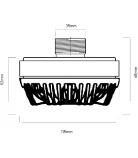 SVT175R MOTOR DE COMPRESIÓN 1,75" CON MEMBRANA DE TITANIO 44mm