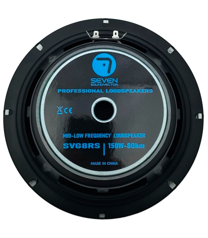 SVG-8RS/8 WOOFER 8" ALTAVOZ HIFI DE GRAVE MEDIO-GRAVE 8 Ohm 150W AES 300W PROGRAMA
