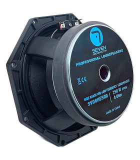 SVG-8HE500/8 WOOFER 8" MEDIO-GRAVE 8 Ohm 250W AES 500W