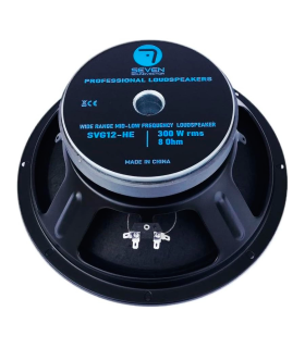 SVG12-HE/8 WOOFER 12" ALTAVOZ PROFESIONAL MEDIO-GRAVE 8 Ohm 300W AES 600W PROGRAMA