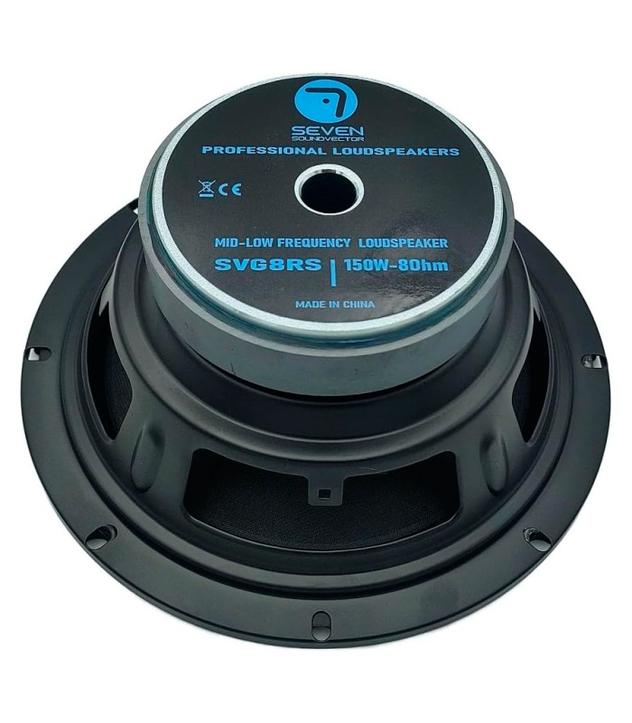 SVG-8RS/8 WOOFER 8" ALTAVOZ HIFI  MEDIO-GRAVE 8 Ohm 150W AES 300W PROGRAMA