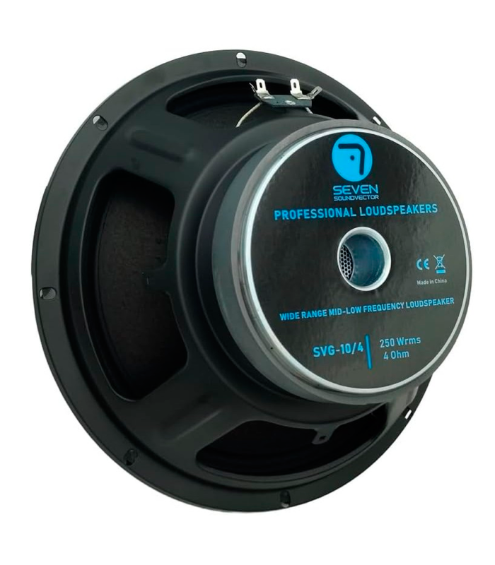 SVG-10/4 WOOFER 10" 4 Ohm ALTAVOZ PROFESIONAL MEDIO-GRAVE 200W AES