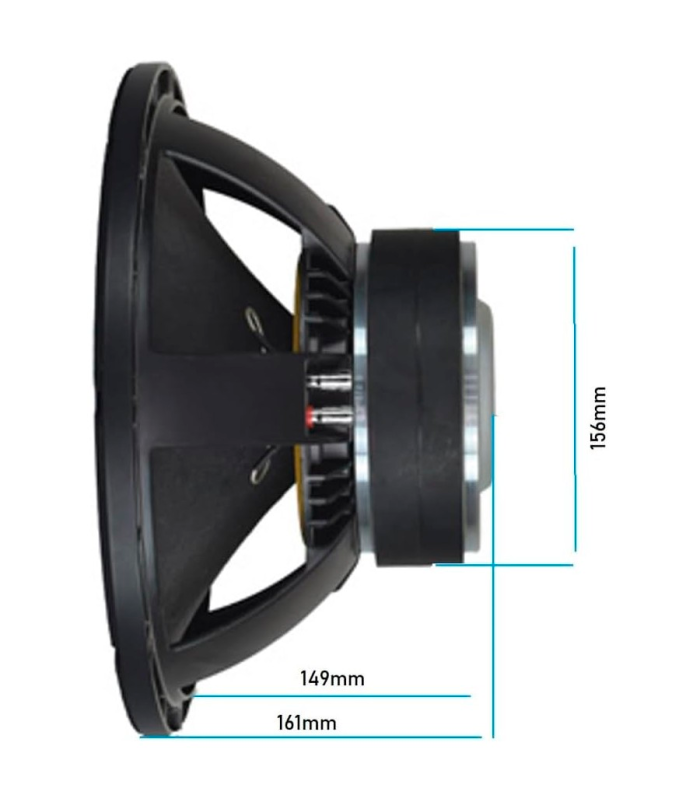 SVG12SUB600/4 SUBWOOFER 12 "  4 Ohm 600W AES