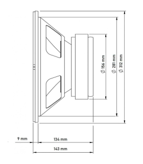 SVG12SUB/4 SUBWOOFER 12" 4 Ohm