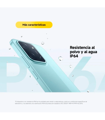 POCO C85 8GB 256GB 6.9" 120Hz Dual SIM 4G 6000mAh 33W 50MP IP64 Android 15 (Verde)