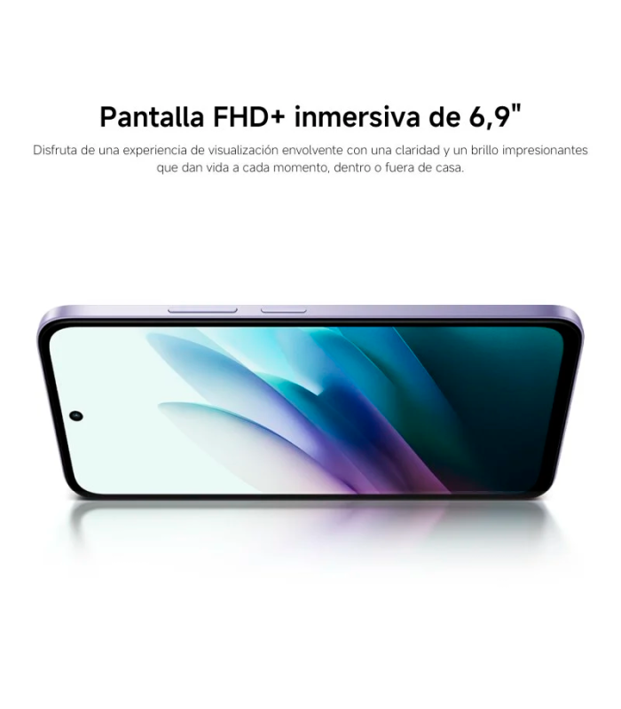 Xiaomi Redmi 15 4G 6GB 128GB 6.9" FHD+ 144Hz 7000mAh Dual SIM NFC (Púrpura Arenoso)