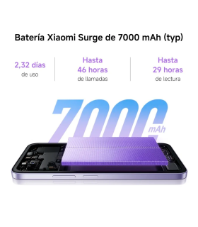 Xiaomi Redmi 15 4G 6GB 128GB 6.9" FHD+ 144Hz 7000mAh Dual SIM NFC (Gris titán)