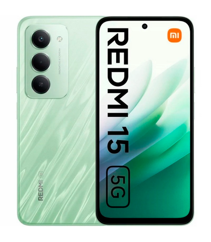 Xiaomi Redmi 15 5G 8GB 256GB 6.9" FHD+ 144Hz 7000mAh Dual SIM NFC (Verde)