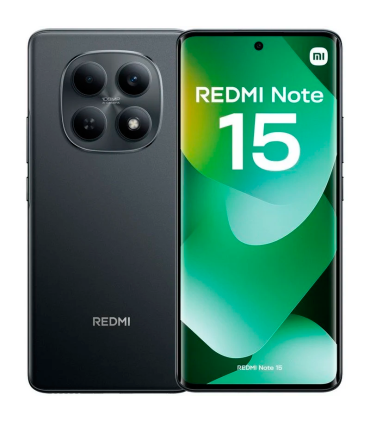 Xiaomi REDMI Note 15 8GB 256GB 6.77" AMOLED 4G Dual SIM Cámara 108MP IP64 HyperOS 2 (Negro)