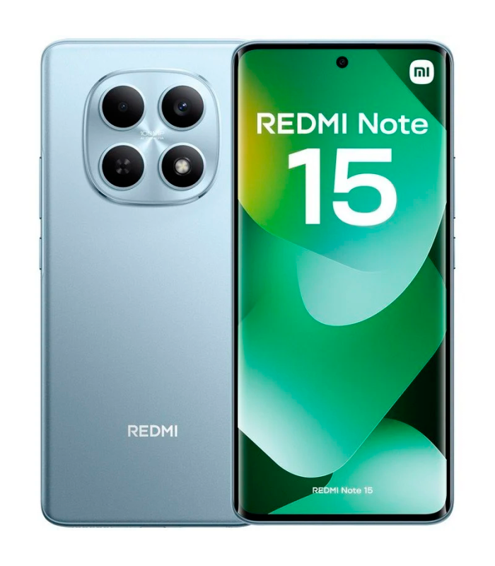 Xiaomi REDMI Note 15 8GB 256GB 6.77" AMOLED 4G Dual SIM Cámara 108MP IP64 HyperOS 2 (Azul Glaciar)