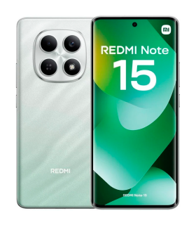 Xiaomi REDMI Note 15 8GB 256GB 6.77" AMOLED 4G Dual SIM Cámara 108MP IP64 HyperOS 2 (Verde Bosque)