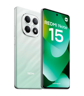 Xiaomi REDMI Note 15 8GB 256GB 6.77" AMOLED 4G Dual SIM Cámara 108MP IP64 HyperOS 2 (Verde Bosque)