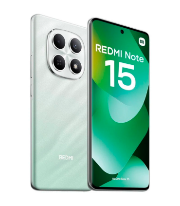 Xiaomi REDMI Note 15 8GB 256GB 6.77" AMOLED 4G Dual SIM Cámara 108MP IP64 HyperOS 2 (Verde Bosque)