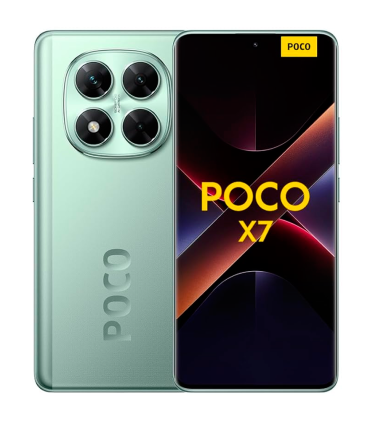 Xiaomi POCO X7 8GB 256GB 45W 6.67" CrystalRes AMOLED 5G Dual SIM Cámara 50MP IP64 HyperOS (Verde)