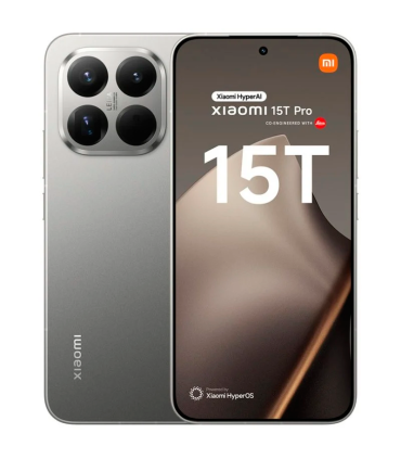 Xiaomi 15T Pro 12GB 512GB 6.83" AMOLED 5G Dual SIM Cámara Leica 50MP (Gris)
