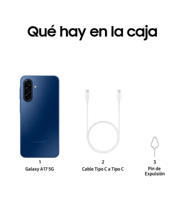Samsung Galaxy A17 5G 4GB RAM 128GB NFC Super AMOLED 6.7" IP54 5000mAh (Azul)