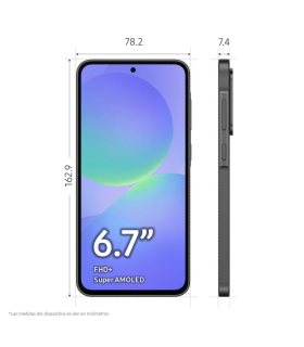 Samsung Galaxy A36 5G 8GB/256GB Smartphone 6.7" NFC Super AMOLED 50MP 5000mAh 45W Android 15 (Blanco)