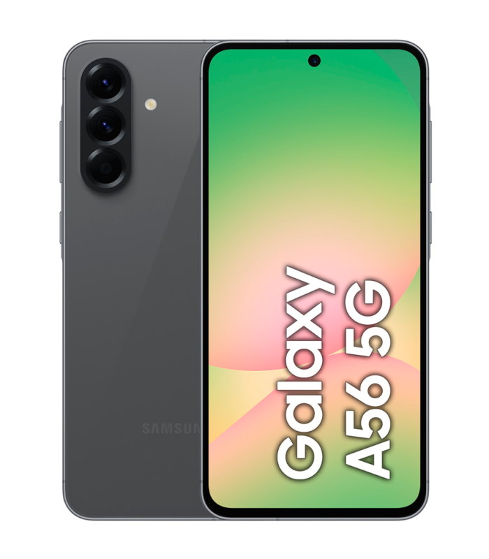 Samsung Galaxy A56 5G 8GB/128GB Smartphone NFC 6.7" Super AMOLED 50MP 5000mAh 45W Android 15 (Negro)