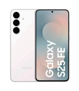 Samsung Galaxy S25 FE 8GB 128GB 6.7" AMOLED 5G Dual SIM Cámara 50MP IP68 Android (Blanco)
