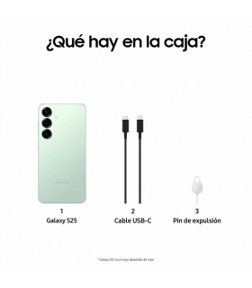 Samsung Galaxy S25 5G IA 12GB 256GB NFC 4.000mAh 50Mp 25W (Menta)