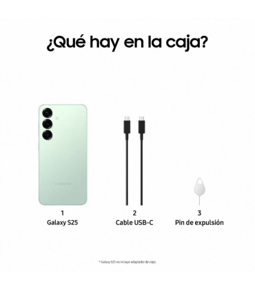 Samsung Galaxy S25 5G IA 12GB 256GB NFC 4.000mAh 50Mp 25W (Menta)