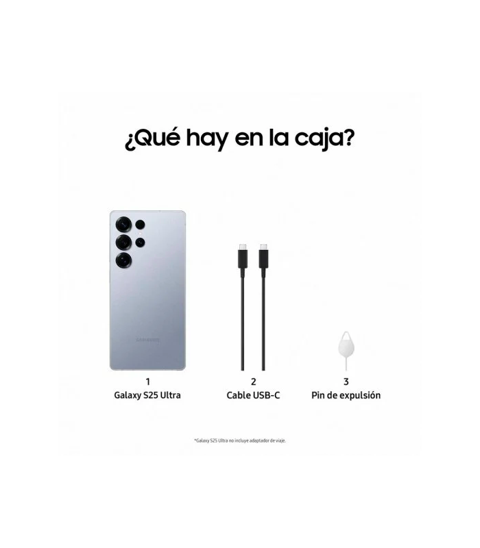 Samsung Galaxy S25 Ultra NFC 5G IA 12GB 256GB 5.000mAh 45W (Titanio Azul)