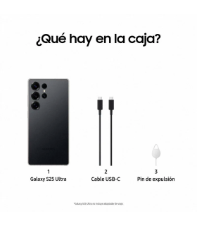 Samsung Galaxy S25 Ultra NFC 5G IA 12GB 512GB 5.000mAh 45W (Titanio Negro)