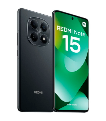 Xiaomi REDMI Note 15 6GB 128GB 6.77" AMOLED 4G Dual SIM Cámara 108MP IP64 HyperOS 2 (Negro)