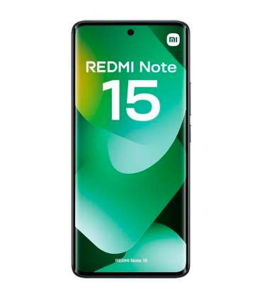 Xiaomi REDMI Note 15 6GB 128GB 6.77" AMOLED 4G Dual SIM Cámara 108MP IP64 HyperOS 2 (Negro)