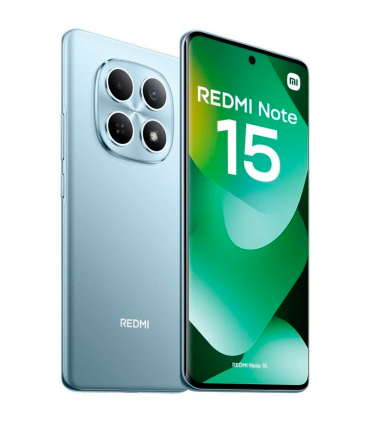 Xiaomi REDMI Note 15 6GB 128GB 6.77" AMOLED 4G Dual SIM Cámara 108MP IP64 HyperOS 2 (Azul Glaciar)