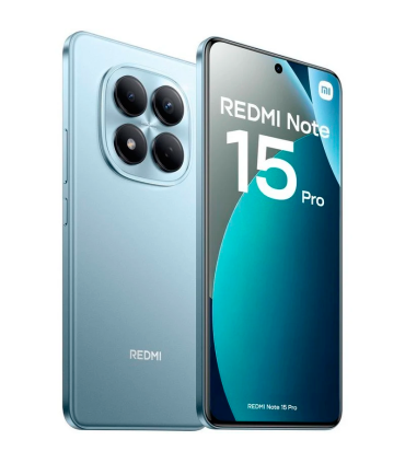 Xiaomi REDMI Note 15 Pro 8GB 256GB 6.77" AMOLED 4G Dual SIM Batería 6500mAh HyperOS 2 (Azul Glaciar)