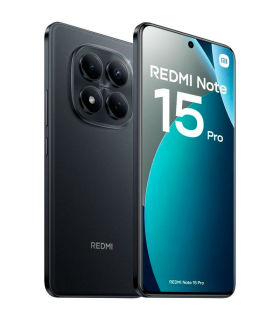 Xiaomi REDMI Note 15 Pro 8GB 256GB 6.77" AMOLED 4G Dual SIM Batería 6500mAh HyperOS 2 (Negro)