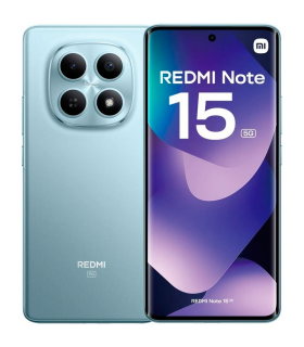 Xiaomi REDMI Note 15 5G 8GB 256GB 6.77" AMOLED 120Hz Dual SIM Cámara 108MP HyperOS 2 (Azul Glaciar)