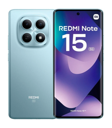 Xiaomi REDMI Note 15 5G 8GB 256GB 6.77" AMOLED 120Hz Dual SIM Cámara 108MP HyperOS 2 (Azul Glaciar)