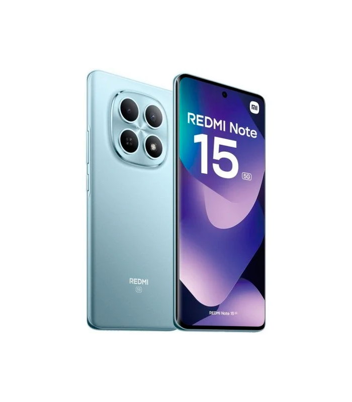 Xiaomi REDMI Note 15 5G 8GB 256GB 6.77" AMOLED 120Hz Dual SIM Cámara 108MP HyperOS 2 (Azul Glaciar)