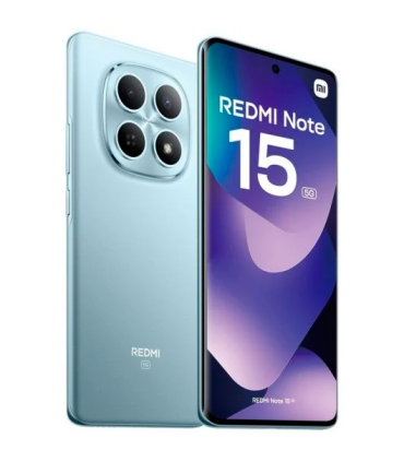 Xiaomi REDMI Note 15 5G 8GB 256GB 6.77" AMOLED 120Hz Dual SIM Cámara 108MP HyperOS 2 (Azul Glaciar)