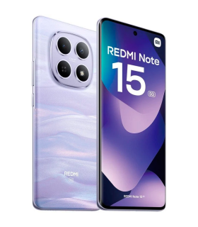 Xiaomi REDMI Note 15 5G 8GB 256GB 6.77" AMOLED 120Hz Dual SIM Cámara 108MP HyperOS 2 (Púrpura)