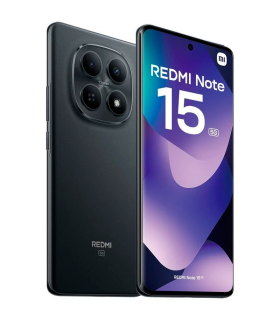 Xiaomi REDMI Note 15 5G 8GB 256GB 6.77" AMOLED 120Hz Dual SIM Cámara 108MP HyperOS 2 (Negro)