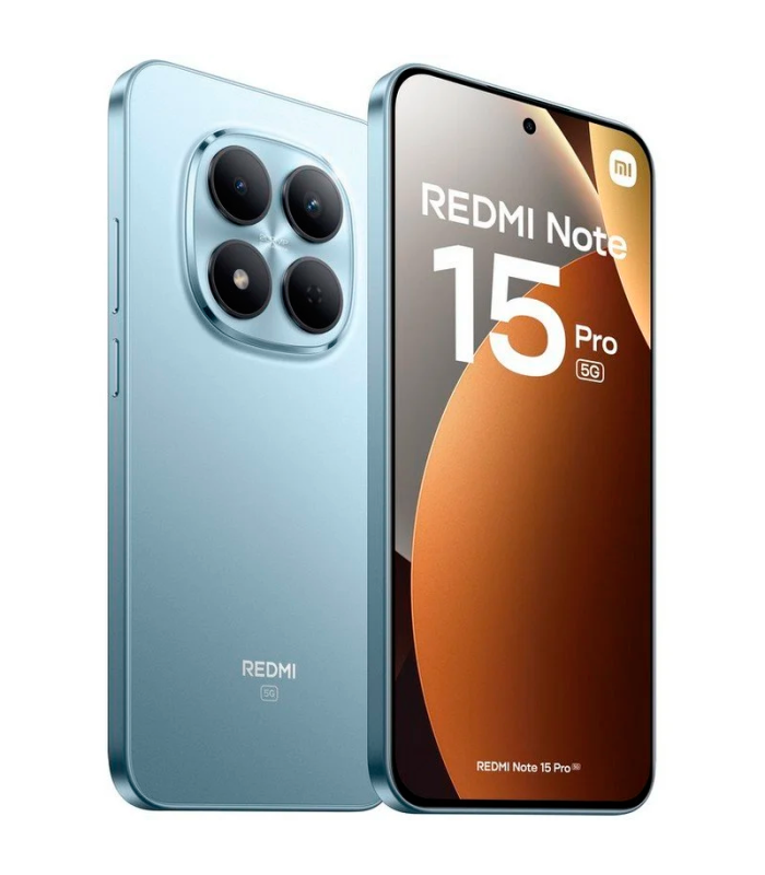 Xiaomi REDMI Note 15 Pro 5G 8GB 256GB 6.83" AMOLED Dual SIM Cámara 200MP IP68 HyperOS 2 (Azul Glaciar)