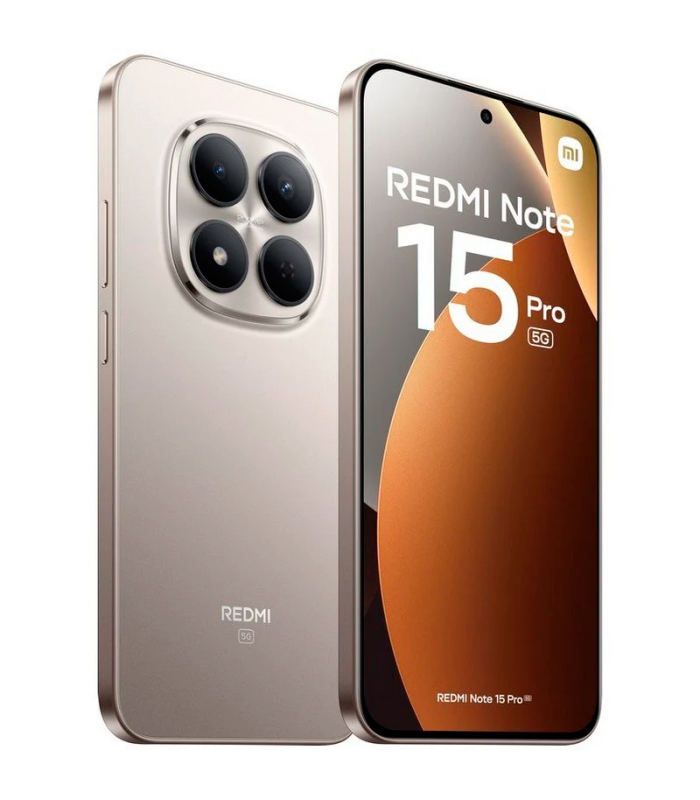 Xiaomi REDMI Note 15 Pro 5G 8GB 256GB 6.83" AMOLED Dual SIM Cámara 200MP IP68 HyperOS 2 (Titanio)
