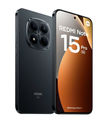 Xiaomi REDMI Note 15 Pro 5G 12GB 512GB 6.83" AMOLED Dual SIM Cámara 200MP IP68 HyperOS 2 (Negro)
