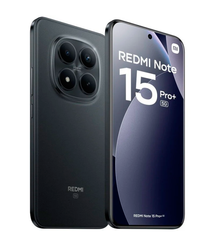 Xiaomi REDMI Note 15 Pro Plus 5G 12GB 512GB 6.83" AMOLED Dual SIM 200MP IP68 HyperOS 2 (Negro)