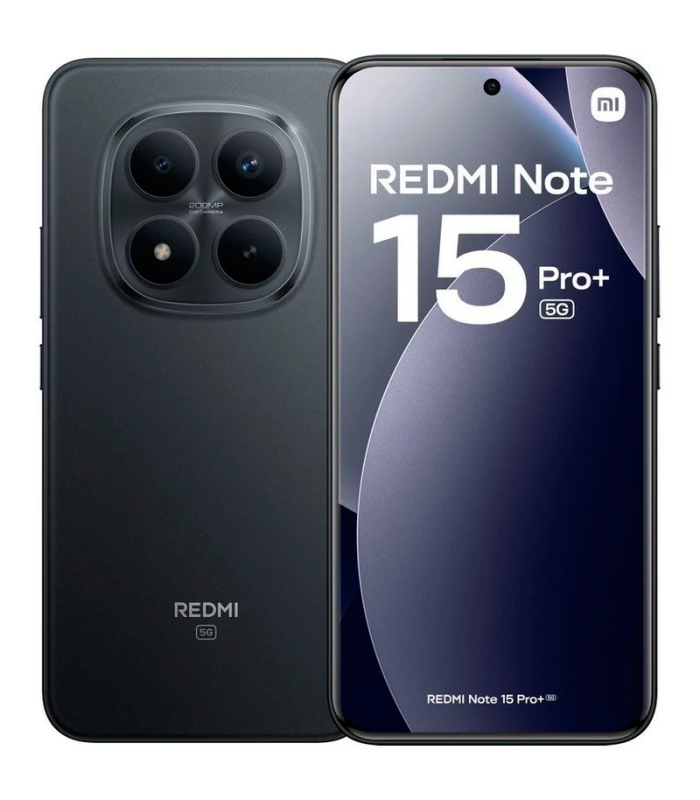 Xiaomi REDMI Note 15 Pro Plus 5G 12GB 512GB 6.83" AMOLED Dual SIM 200MP IP68 HyperOS 2 (Negro)