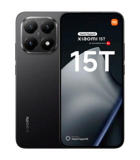 Xiaomi 15T 12GB 256GB 6.83" AMOLED 5G Dual SIM Cámara Leica 50MP NFC Android 16 (Negro)