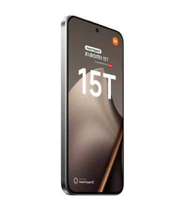 Xiaomi 15T 12GB 256GB 6.83" AMOLED 5G Dual SIM Cámara Leica 50MP NFC Android 16 (Gris)