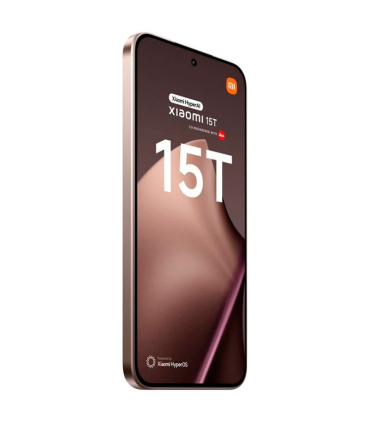 Xiaomi 15T 12GB 256GB 6.83" AMOLED 5G Dual SIM Cámara Leica 50MP NFC Android 16 (Oro Rosa)