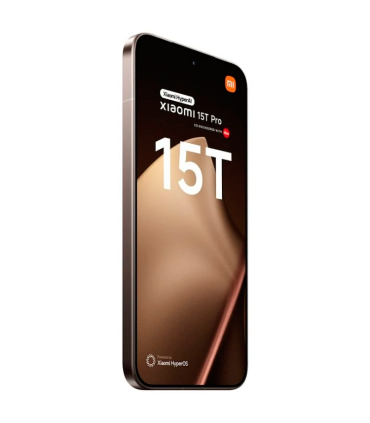 Xiaomi 15T Pro 12GB 512GB 6.83" AMOLED 50W 5G Dual SIM NFC Cámara Leica 50MP (Mocha Gold)
